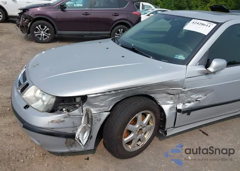 2003 Saab 9-5 Aero from USA, damaged, VIN YS3EH45G733000620